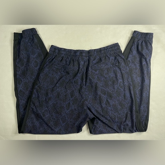 NWOT Athleta Printed Brooklyn Jogger Sz 8 Blue & Black Python Athletic Comfort - Picture 6 of 8